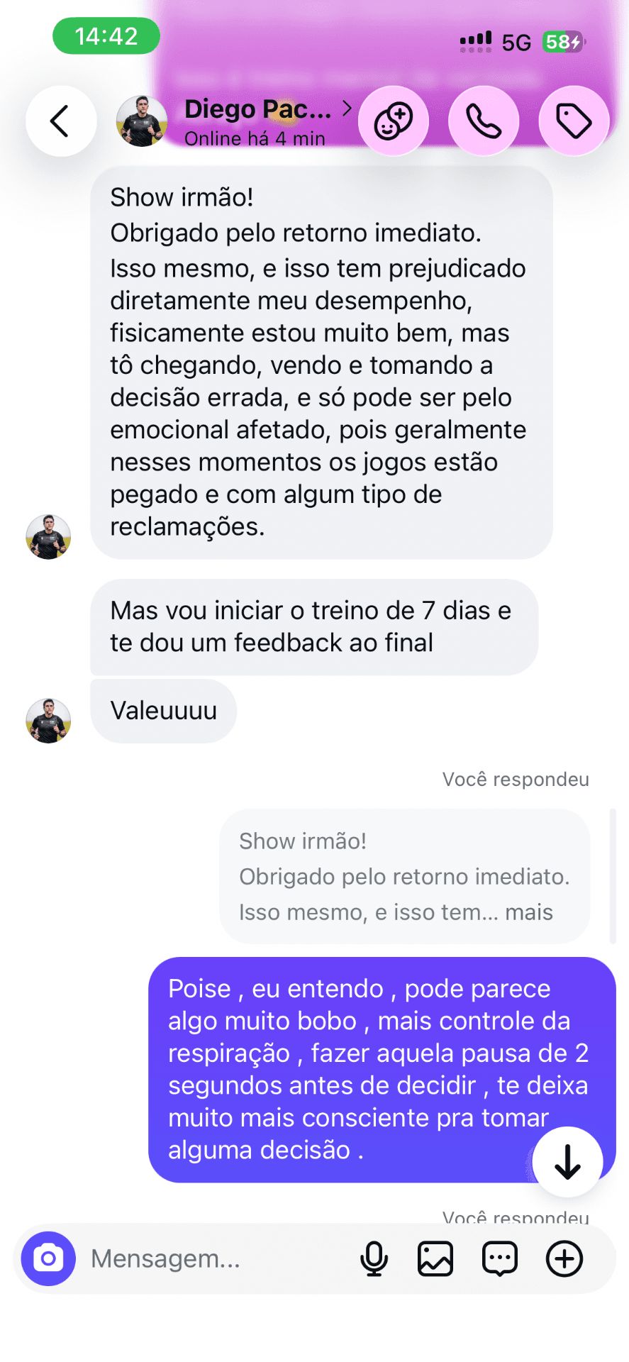 Depoimento real de aluno 3