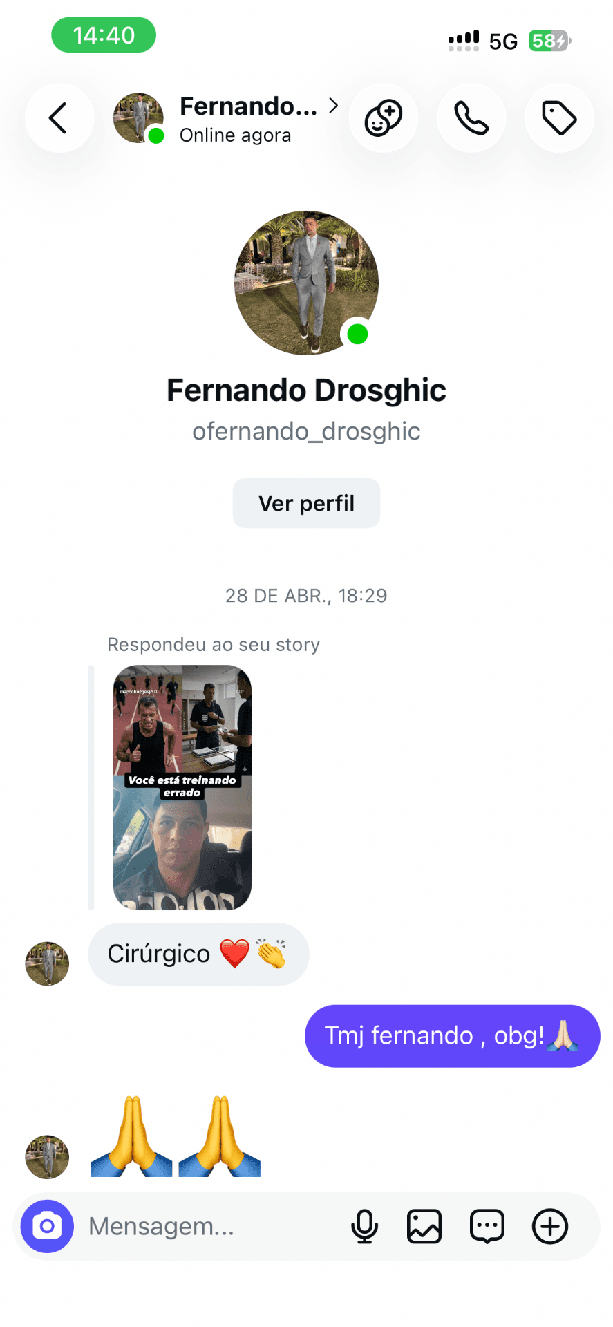 Depoimento real de aluno 2